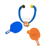 Maxbell Indoor Hanging Table Tennis Parent Child Interaction Toy for Door Frame Kids Blue English Box