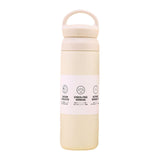 Maxbell Thermal Flask Heat Preservation Mug Insulated Bottle for Hiking Biking White