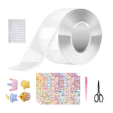 Maxbell Blow Bubble Double Sided Tape DIY Crafts Multipurpose Creative Sticky Tape Style E