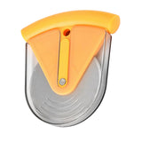 Maxbell Stainless Steel Pizza Cake Wheel Cutter Slicer Blade Food Cutter Orange