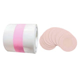 Maxbell 10x Reusable Nipple Covers 5M breast tape Pasties Sticky Pink Round