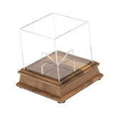 Maxbell Baseball Display Case for Autographed Balls Acrylic Cube Square Baseball Box