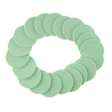 Max 20Pcs Soft Makeup Puff Foundation Blender Face Powder Sponge Green Round