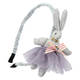 Maxbell Cute Rabbit Headband Hair Hoop Cosplay Easter Supplies Hair Band Hair Card Violet