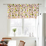 Max Cafe Window Curtain Semi-Sheer Kitchen Curtain Tier Forest Fairy - 74x91cm - Aladdin Shoppers