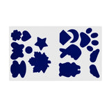 Maxbell Down Jacket Repair Patches Clothing Repair Patch Fabric Patch for Clothes 21pcs Blue