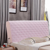 Max Thickening Stretch Bed Headboard Slip Cover Protector Decoration Pink - Aladdin Shoppers