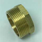 Max 1 Pc Full Brass Male to Female Thread Adapter Connector Fitting DN40 x DN15