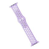 Maxbell Dual-color button Silicone Watchband for Apple iWATCH1234 42/44MM 6