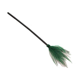 Maxbell Halloween Witch Broom witch Flying Felt for Party Halloween Decor Green