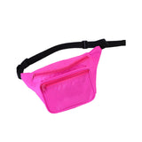 Maxbell Durable Fanny Pack Casual Crossbody Bag Waist Bag for Trekking Women Men Pink