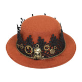 Maxbell Steampunk Hair Clip Hairpin Fashion Gothic Hat for Nightclub Women Halloween