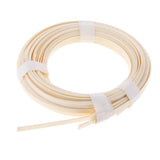 Max Maxb 10 Pieces Guitar Binding Purfling Strips for Acoustic Guitar Beige Color