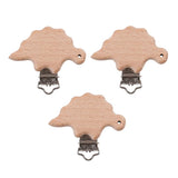 Max 3 Piece Baby Pacifier Chain Clip Pacifier Clip Wooden Clip Baby Clip 54x31mm