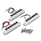 Maxbell Electric Guitar Single Coil Pickups Set 48mm/50mm/52mm Pickup for 6 Strings
