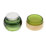 Max Empty Glass Makeup Container Face Cream Jars Pump Bottle Case for Travel 50ml