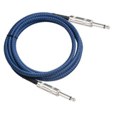 Maxbell 1/4" Straight Instrument Cable Electric Instrument Cable for Speaker Mixer 1.8 Meters