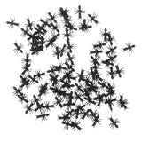 Maxbell 100 Piece Plastic Fake Ants Model Figure Set Kids Toy Party Favors Black