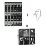 Maxbell Pocket Chart Underwear Sock Storage Multi Pocket Storage Bag Wall Hanging 59x79cm