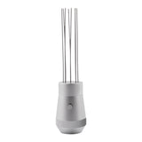 Maxbell Coffee Stirrer Tool Anti Slip Aluminium Alloy Professional Detachable Pins Argent