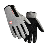 Maxbell Winter Gloves Windproof Insulated for Motorcycle Cycling Adults Unisex XXL Gray
