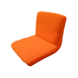 Max Spandex Stretch Low Short Back Chair Cover Bar Stool Cover Orange