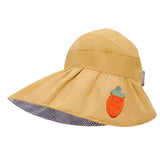 Maxbell Summer Women Bucket Hat, Sun Hat Trendy Beach Caps for Pool Camping Outdoor Yellow