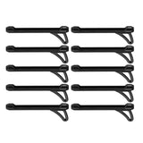 Maxbell Anti Slip Glasses Ear Gripper Hook Universal for Glasses Eyewear Dancing Black