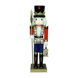 Maxbell Handmade Nutcracker Figures Nutcracker Soldier for Desktop Office Decoration
