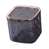 Maxbell Mini Trash Bin Multifunctional Household for Indoor Cars Bedside Table Gray Large