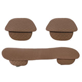 Maxbell Breathable PU Leather Bamboo Car Seat Cover Pad Mat Chair Cushion  Brown