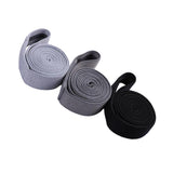 Maxbell 3Pcs Resistance Bands Set Pull up Assistance Bands for Powerlifting Fitness Gray Black