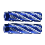 Maxbell Bicycle Foot Stunt Pegs Cycling Accessories for MTB Mountain Road Bikes Blue