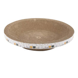 Maxbell Cat Scratcher Mat for Indoor Cats Kittens Plate Scratching Board Bed 50cmx50cmx9cm