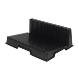 Max Plastic Pieces Shelves Placement Rack for Gundam Accessory Black 27x20.5cm