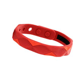 Maxbell Wristband Anti Static Silicone Silica Bracelet Indoor Exercises Yoga Red