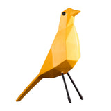 Maxbell Resin Geometric Origami Eames Bird Statue Modern home Furnishing Articles S