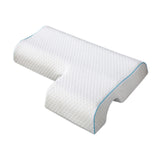 Maxbell Ergonomic Couples Pillow for Friends Couples Birthday Gift Hexagon Left