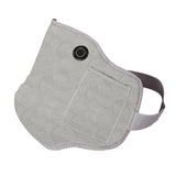 Maxbell Electric Heating Belt Comfortable Winter Warming Pad for Shoulder Waist Back Gray