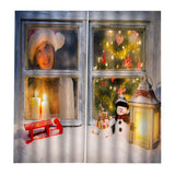 Max Christmas Living Room Bedroom Window Drapes 2 Panel Set 104x84inch C