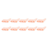 Max 5 Pairs 3 Holes Small Toes Separator Corrector Orthotics Straightener  Skin