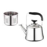 Maxbell Stainless Steel Whistling Tea Kettle with Filter Teapot for Boiling Coffee