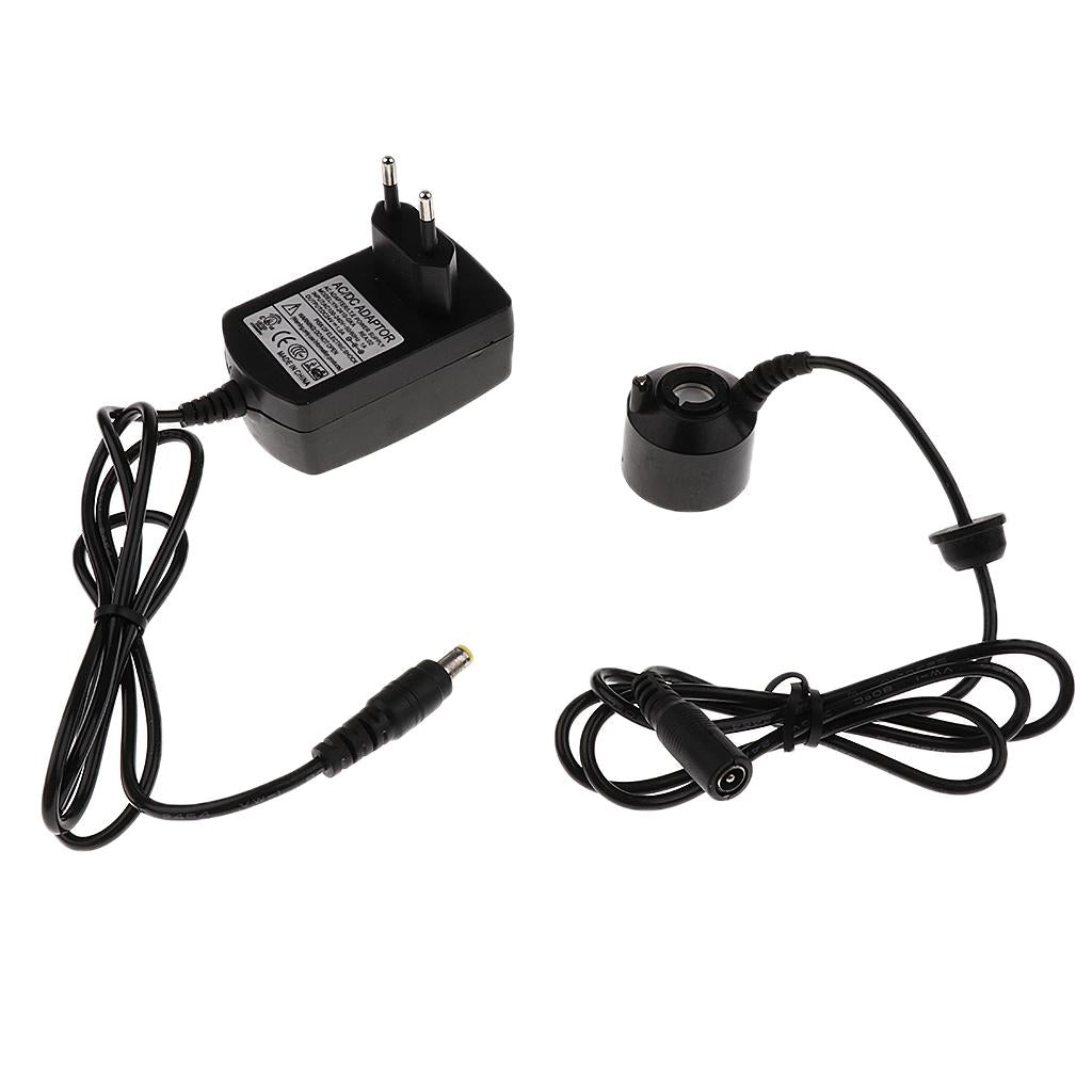 Maxbell Black Mist Maker Fog Machine Atomizer Fogger Atomizing Head Spray EU Plug
