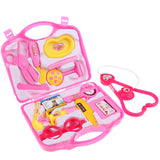 Maxbell Doctor Kit Pretend Play Medical Set Doctor Nurse Game Playset Toys Pink