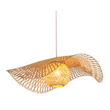 Maxbell Rustic Ceiling Hanging Light Fixture Chandelier Foyer LED Pendant Lighting 1 Tier with Shade