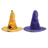 Maxbell Halloween Hanging Lighted Hat Ornaments Glowing Halloween Decorations