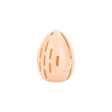 Maxbell Travel Makeup Sponge Holder Shatterproof Hollow Out on Both Sides Breathable Beige