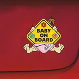 Max Maxb Baby on Board Warning Safety Sign Car Decal Vinyl Warning Sticker 11x10cm
