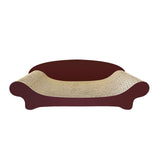 Maxbell Extra Large Size Cat Scratcher Bed Corrugated Paper 27 inch Cat Scratch Pad