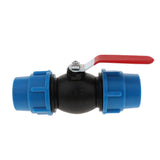 Max PE plastic valve - straight valve - plastic & steel core 50mm Steel Core 40mm Steel Core